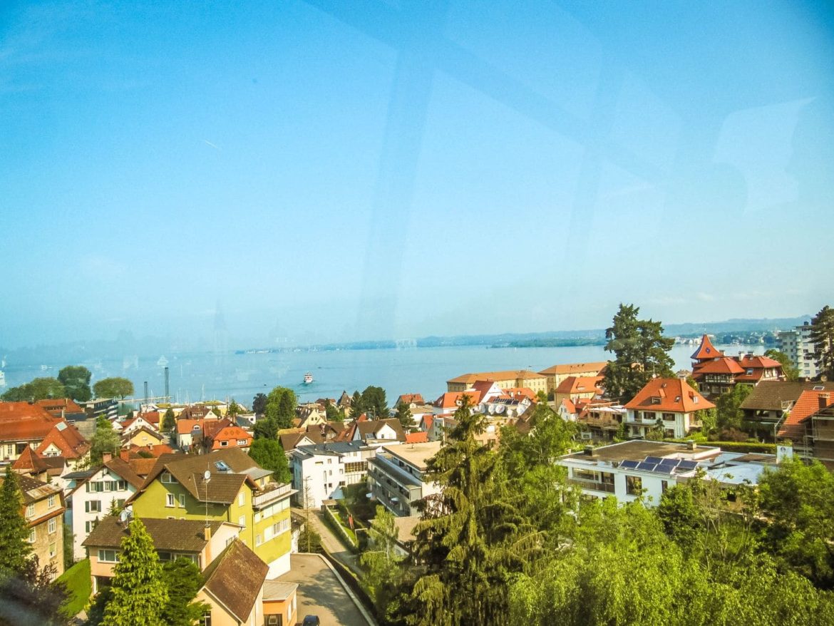 Blick über Bregenz