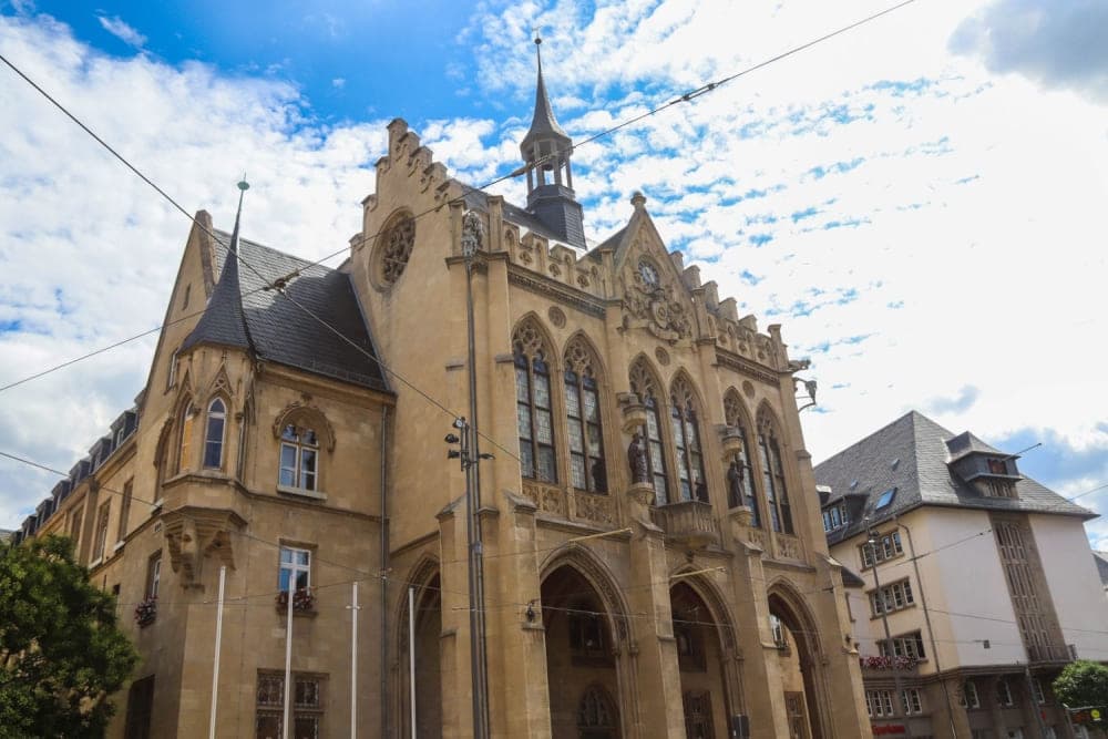 Das Rathaus Erfurt