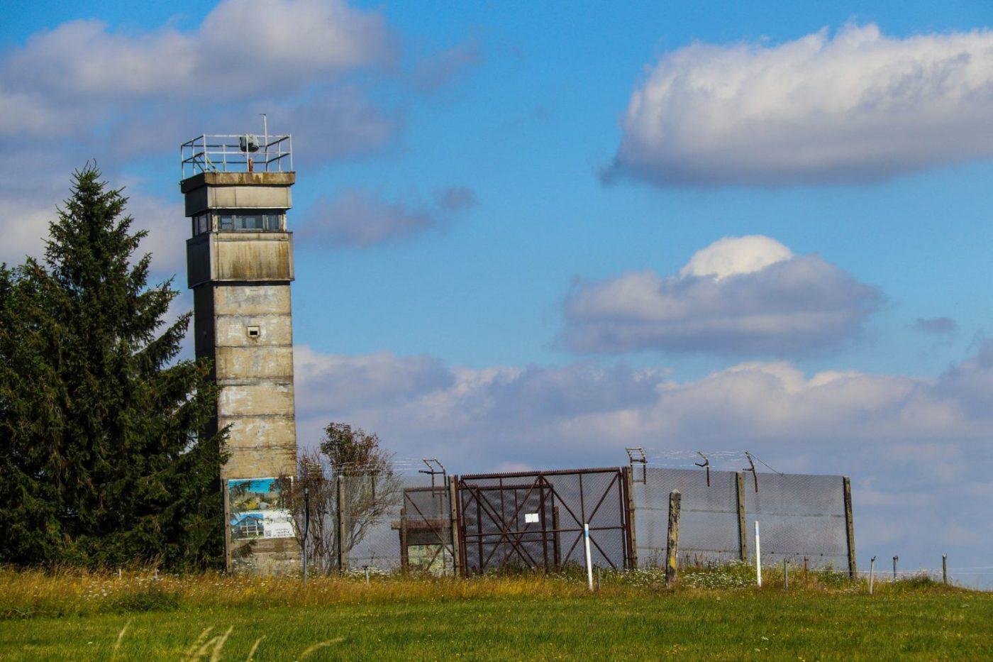 Die Grenzanlage im Schwarzen Moor