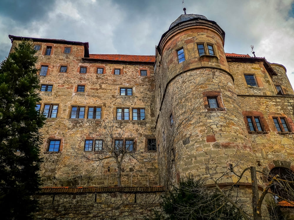 Burgen Südthüringens Johanniterburg Kühndorf