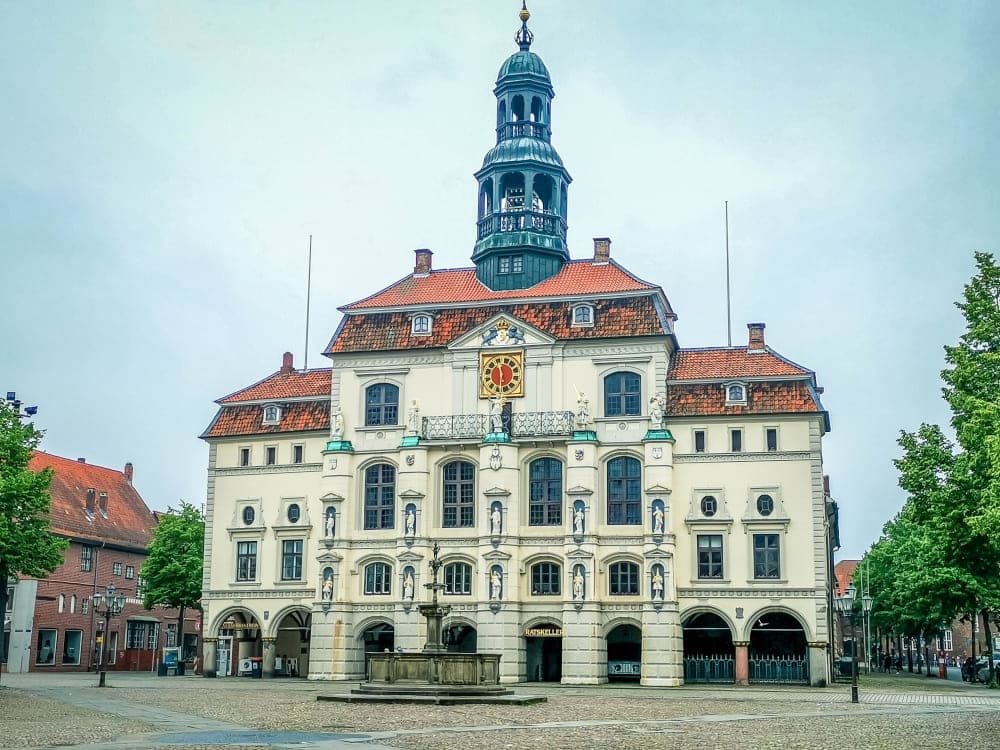 Das Rathaus von Lüneburg
