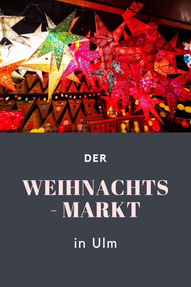 Der Weihnachtsmarkt in Ulm