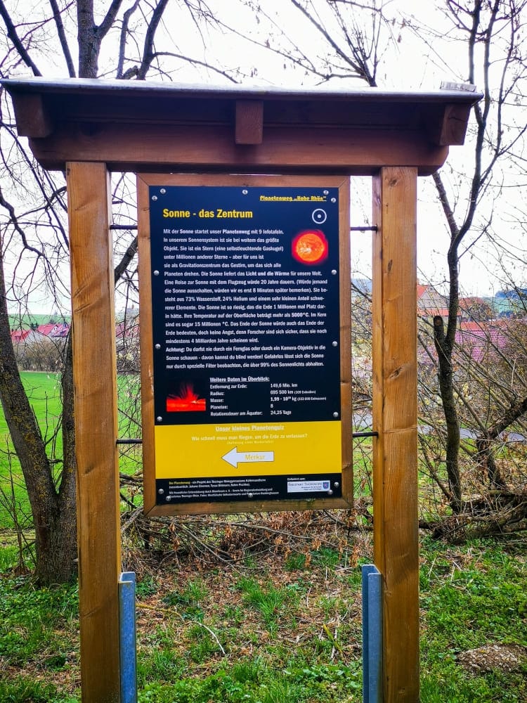 Planetenwanderweg Kaltensundheim