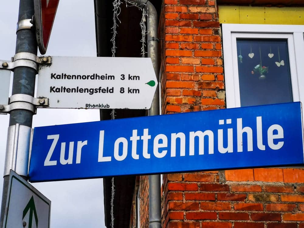 Planetenwanderweg bis nach Kaltennordheim