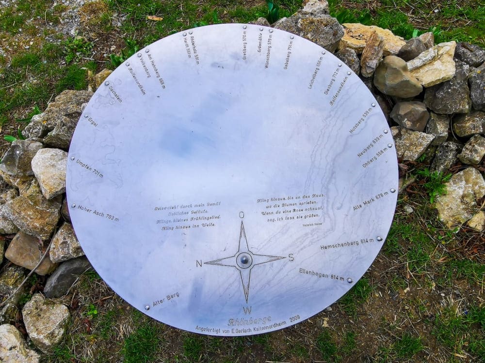 Planetenwanderweg bis nach Mittelsdorf