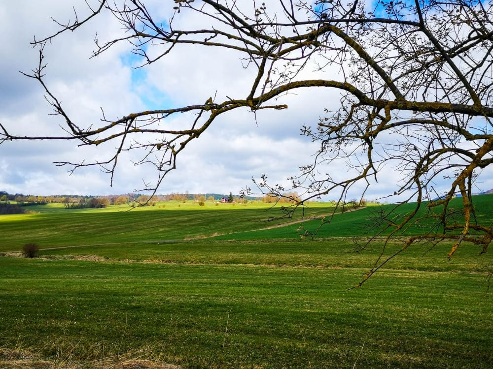 Planetenwanderweg bis nach Mittelsdorf