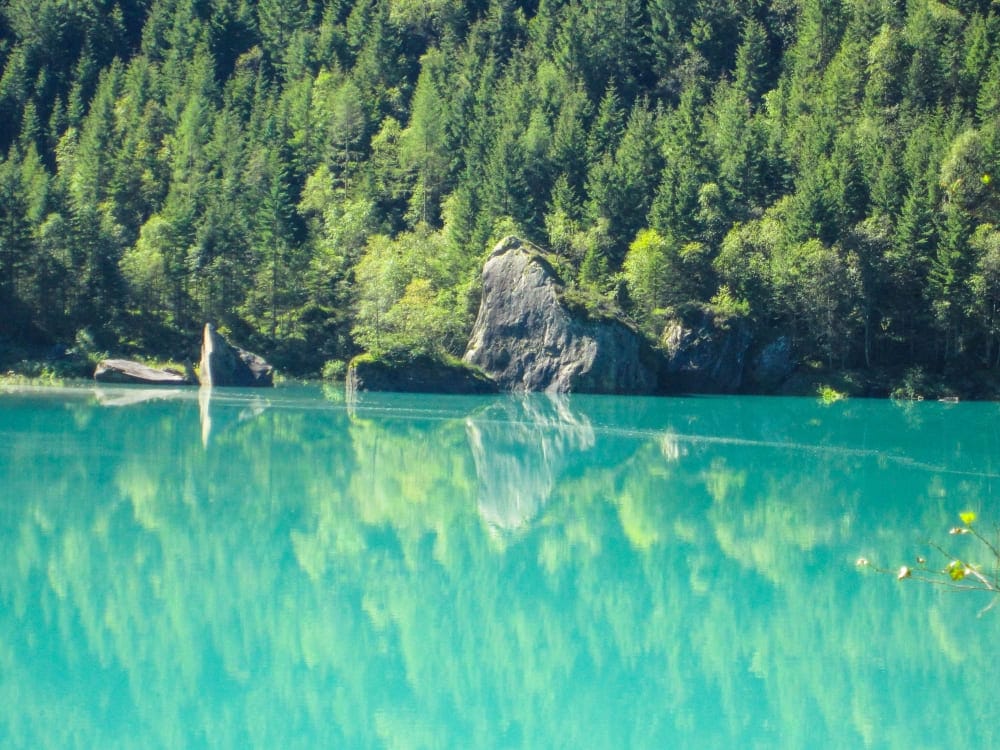 Unterwegs am Stillup-Stausee in Tirol