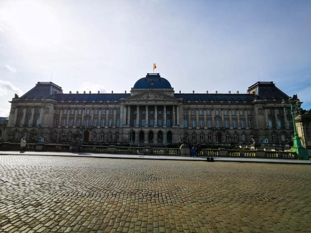 Der Königspalast in Brüssel