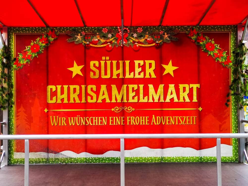 Der Sühler Christsamelmart