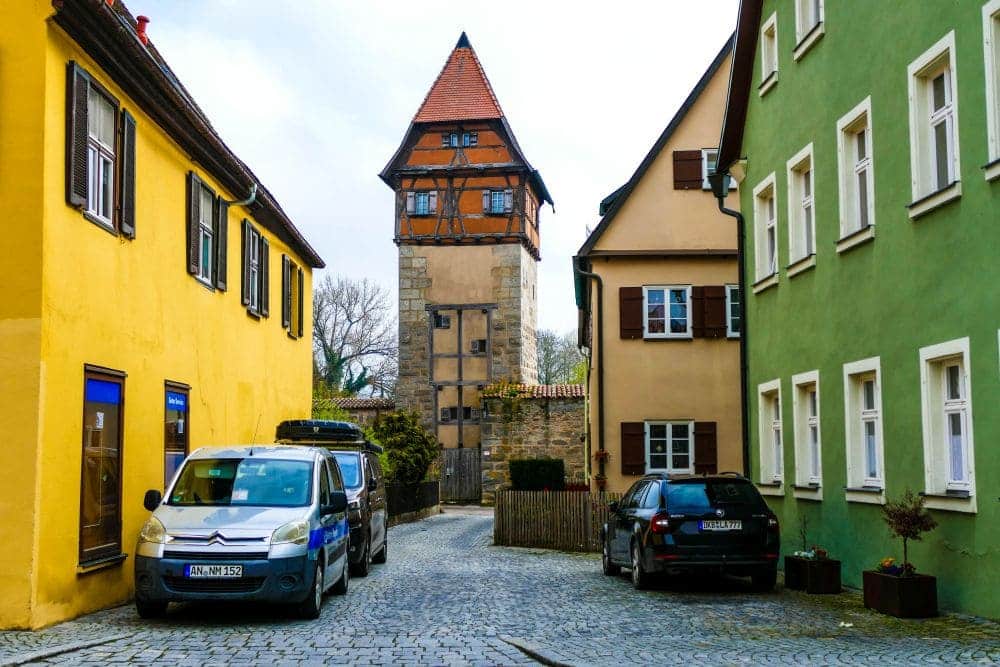 Die Tore und Türme der Stadtmauer Dinkelsbühl