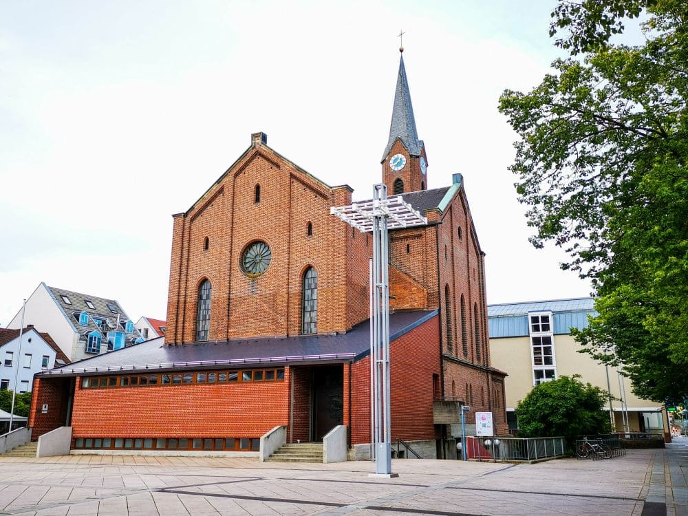 Die Petruskirche in Neu-Ulm