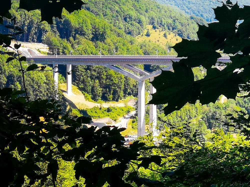 Blick auf die Filstalbrücke