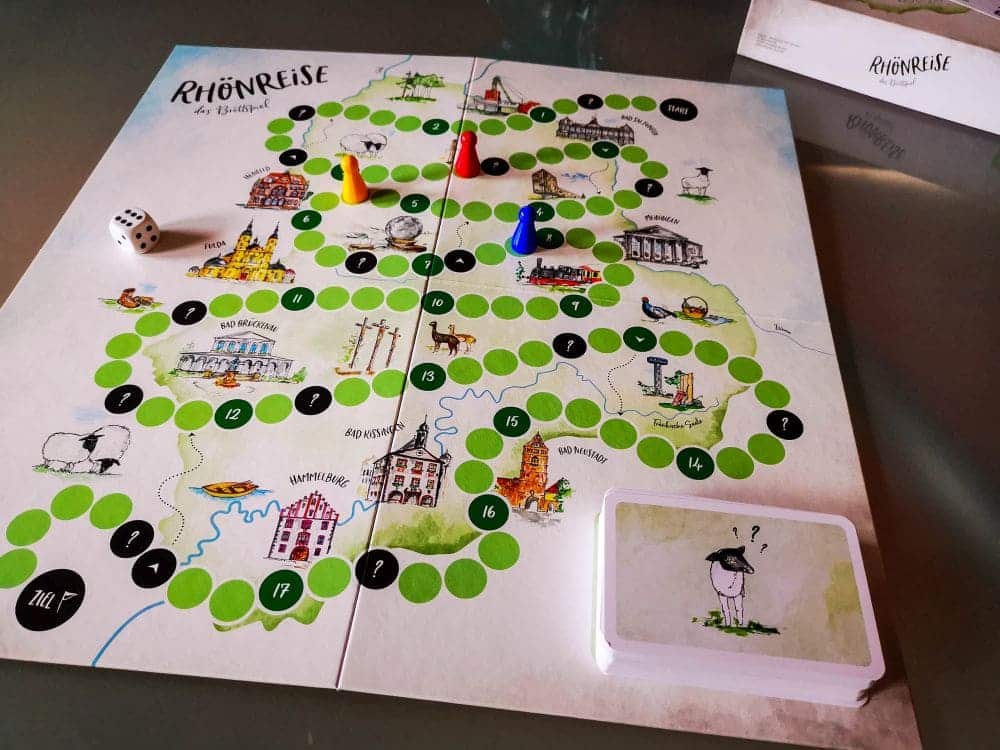 Brettspiel Rhönreise