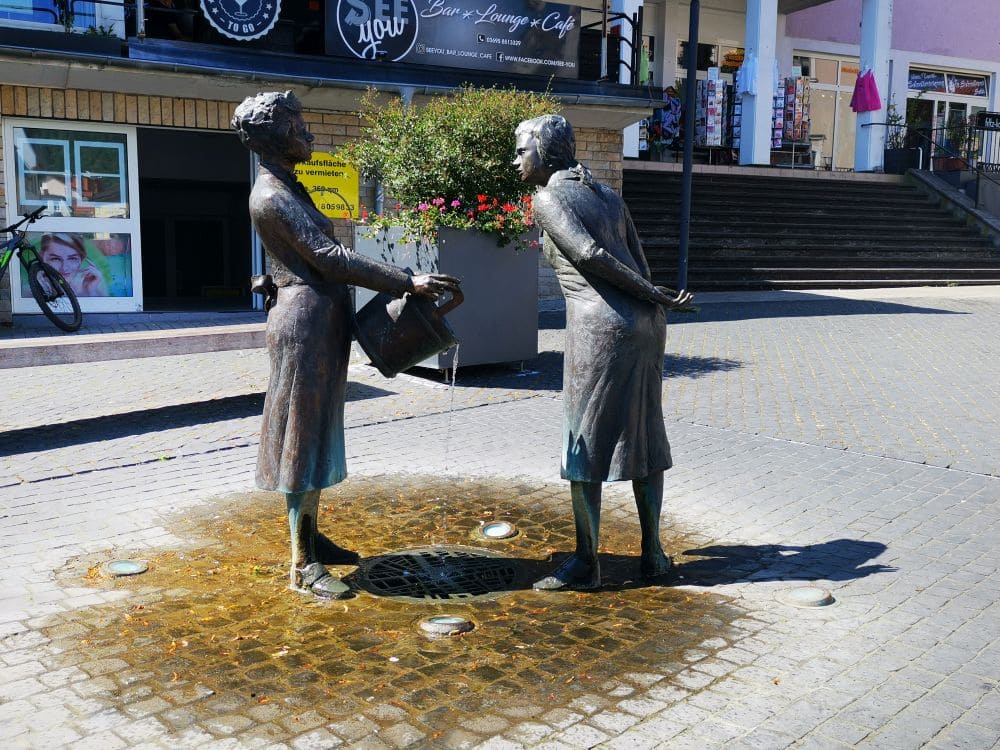 Der Marktbrunnen in Bad Salzungen