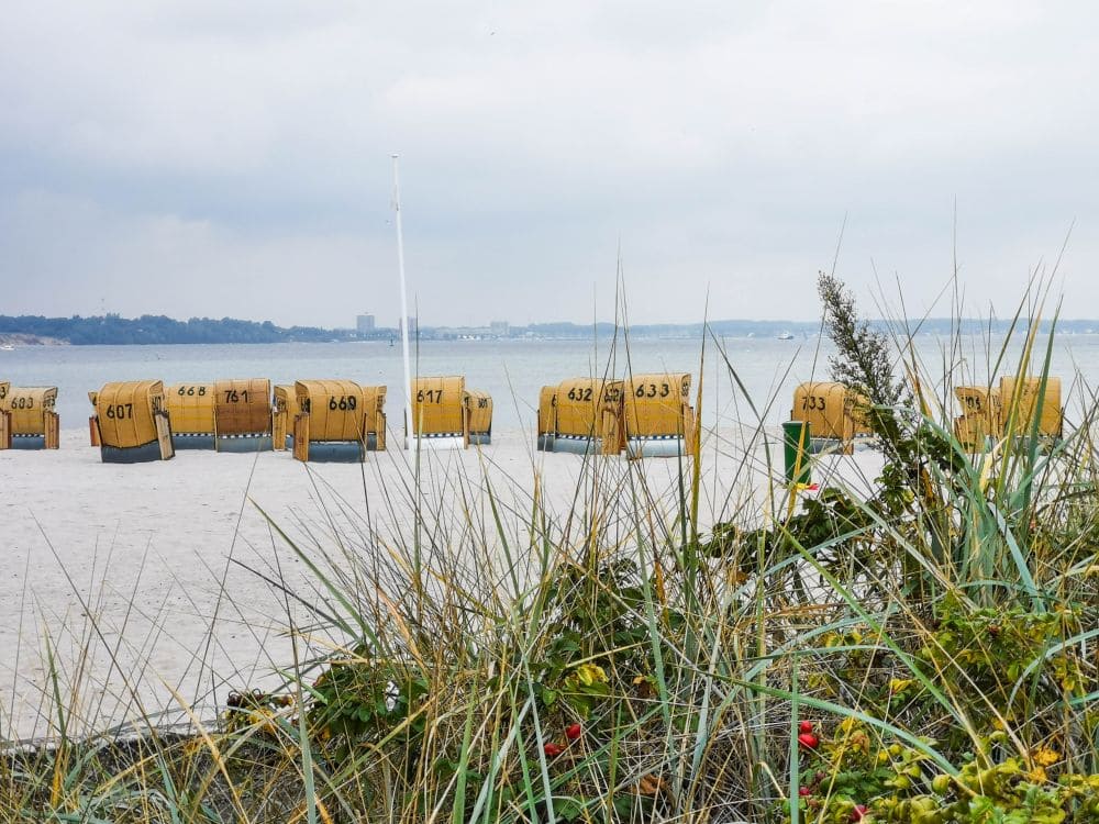 Am Strand von Laboe