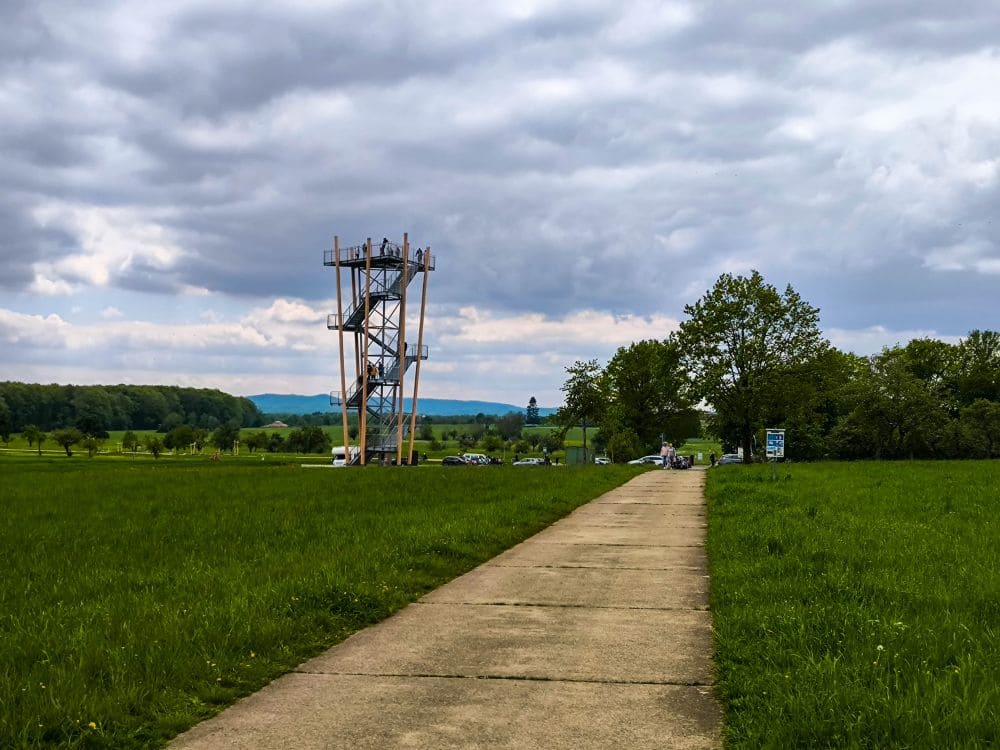 Der Rückweg am Premiumwanderweg hochgehsiedelt