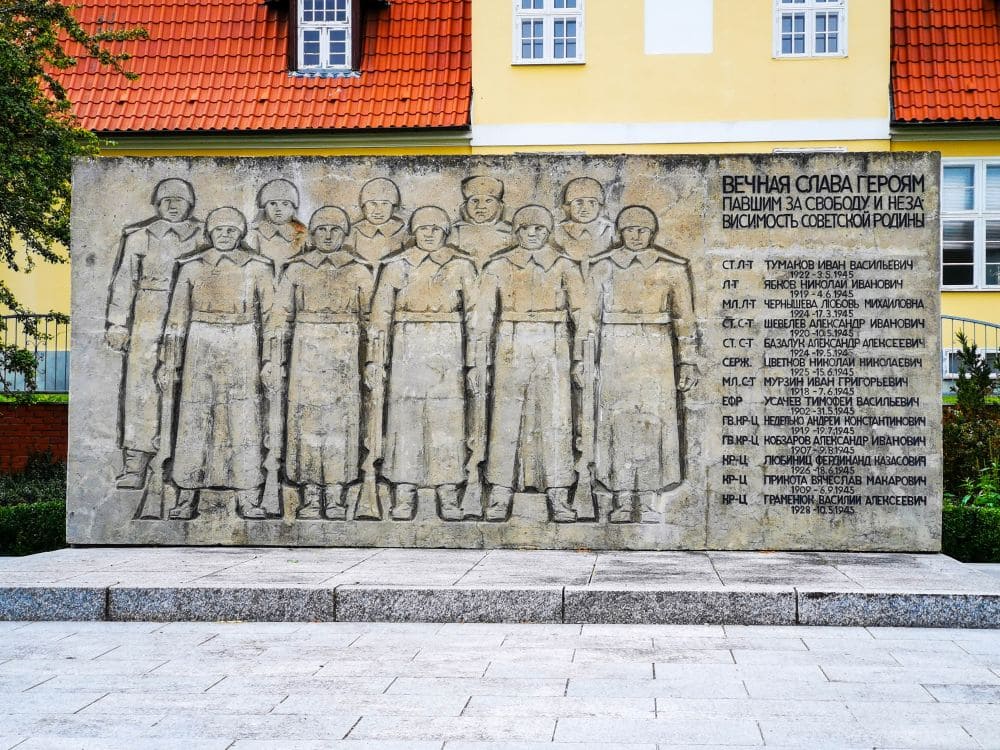 Das Sowjet-Ehrenmal in Barth