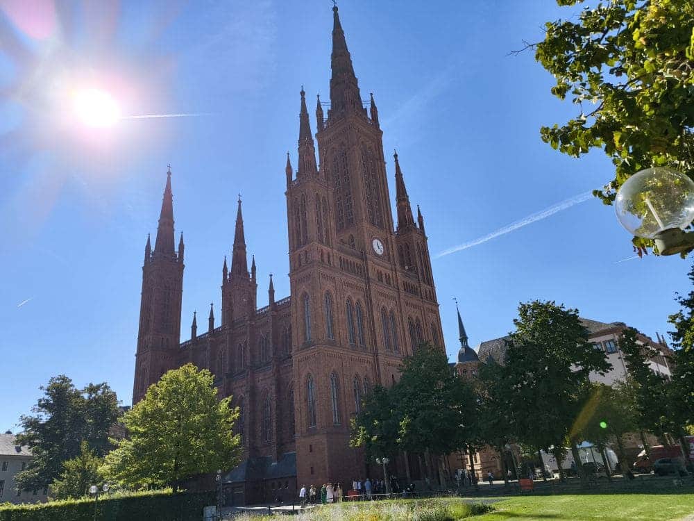Die Marktkirche in Wiesbaden