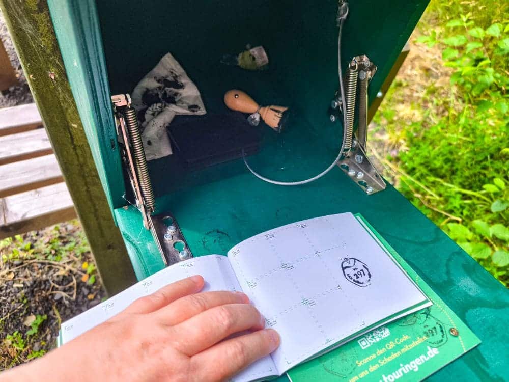 Stempelstelle am Grenzturm am Horbel