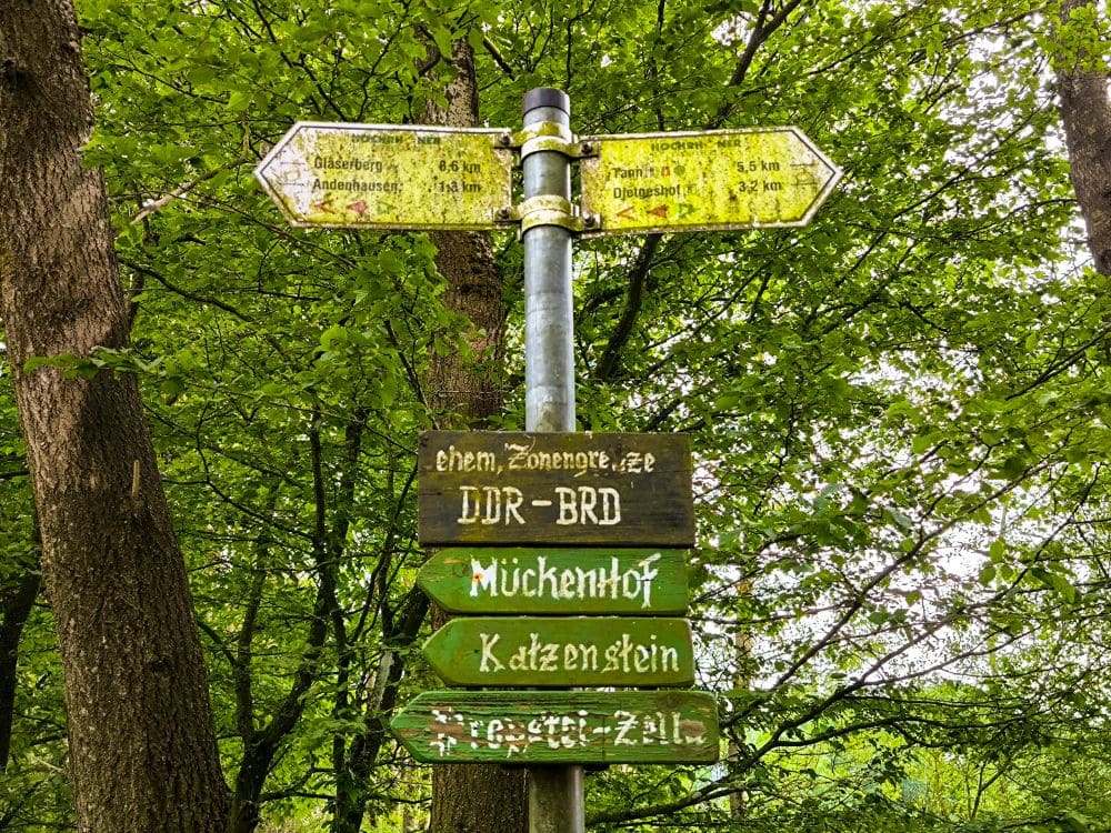 Wo liegt der Grenzturm am Horbel