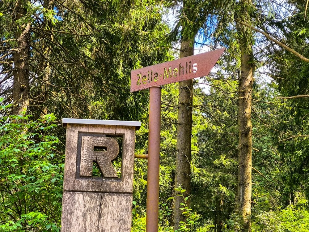Wandern und Mountainbiking auf dem Rennsteig